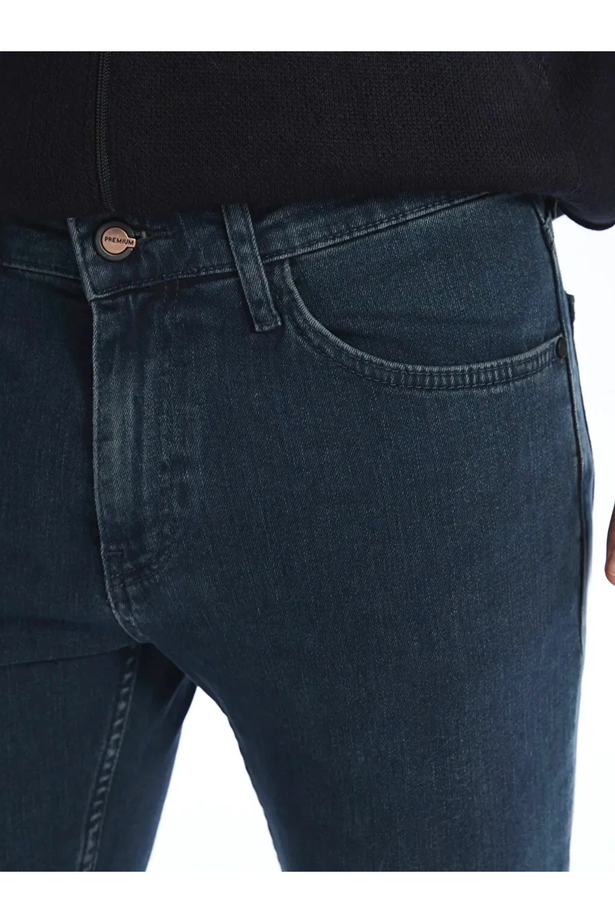 XSIDE Koyu Rodeo 750 Slim Fit Erkek Jean Pantolon