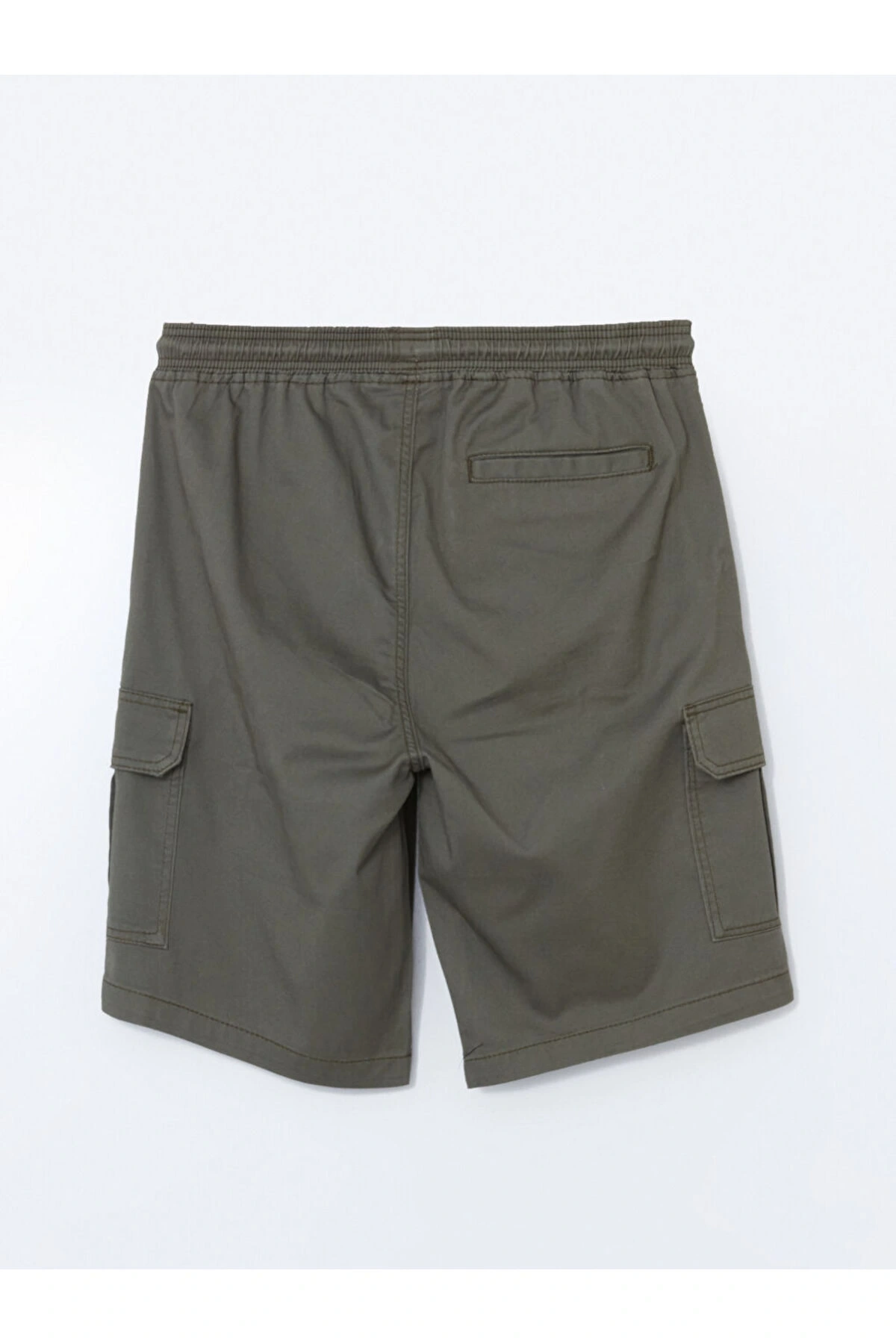Yeni Sezon Standart Kalip Gabardin Erkek Kargo Sort - S55665Z8