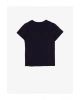 Erkek Çocuk Siyah Yazili Baskili T-Shirt