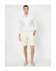 Erkek Cep Detayli Slim Fit Sort