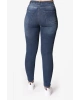 21y0565b1 Kadın Jean Pantolon