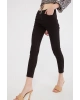 Yüksek Bel Skinny Fit Jean Pantolon Antrasit