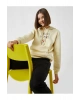 Baskılı Kapüşonlu Sweatshirt