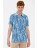 Regular Fit Erkek T-shırt 1193878 Jerry 028 Indigo
