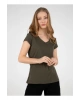 22y0147k1 Kadın T-shirt Beyaz