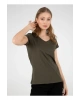 22y0147k1 Kadın T-shirt Beyaz