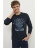 Lacivert Erkek Sweatshirt