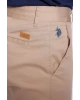 U.s Polo Assn. Erkek Kum Rengi Dokuma Silim Fit Pantolon
