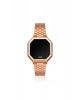 Unisex Pembe Altın Edge Mini Shiny Saat 1452