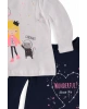 Ekru Kız Bebek T-Shirt 7K2899Z1