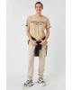 Slim Fit Baskılı Tişört