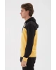 Baskılı Kapüşonlu Sweatshirt Hardal / Mustard