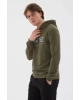 Baskılı Sweatshirt Haki / Khaki