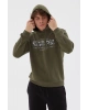 Baskılı Sweatshirt Haki / Khaki