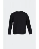 Baskılı Siyah Kadın Sweatshırt 22k0574k1