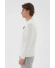 Bisiklet Yaka Baskılı Sweatshirt