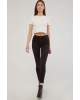 Yüksek Bel Skinny Fit Jean Pantolon Antrasit