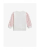 Baskılı Sweatshirt Uzun Kollu Bisiklet Yaka