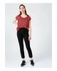 Kadın Siyah Yüksel Bel Skinny Fit Denim Pantolon