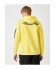 Baskılı Kapşonlu Sweatshirt