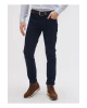 Slim Fit Düz Lacivert Erkek Pantolon