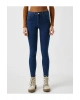 Yüksek Bel Cepli Kot Pantolon - Skinny Jean