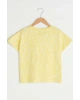 Erkek Çocuk Beyaz Baskılı Lu7 T-Shirt