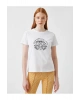 Kadın Ekru T-Shirt 2SAL10249IK