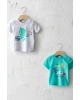 Erkek Bebek Kar Melanj 847 T-Shirt