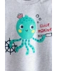 Erkek Bebek Kar Melanj 847 T-Shirt
