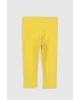 LCW Kids Sarı Beli Lastikli Denim Görünümlü Kız Çocuk Tayt