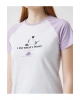 Kadın Ekru T-Shirt 2SAL10218IK