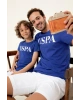 Erkek Royal Mavisi Bisiklet Yaka T-shirt Basic
