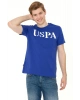 Erkek Royal Mavisi Bisiklet Yaka T-shirt Basic
