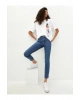 Normal Bel Skinny Fit Kadın Rodeo Kot Pantolon