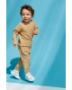 Erkek Bebek Bej Düz Pantolon