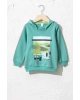Erkek Bebek Mat Yeşil Ghl Sweatshirt