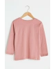 Kız Çocuk Mat Pembe Rfj T-Shirt