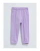 Beli Lastikli Basic Kız Bebek Eşofman Alt