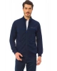 Erkek Lacivert Fermuarlı Sweatshirt 7KG130Z8
