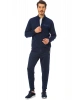 Erkek Lacivert Fermuarlı Sweatshirt 7KG130Z8