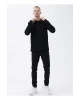 Polo Yaka Siyah Erkek Sweatshırt Tp03sk022