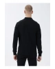 Polo Yaka Siyah Erkek Sweatshırt Tp03sk022