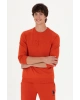 Erkek Kiremit Basic Sweatshirt 50269402-VR031