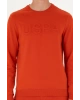 Erkek Kiremit Basic Sweatshirt 50269402-VR031