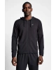 Siyah Erkek Fermuarlı Kapüşonlu Sweatshirt 22b-1118