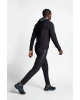 Siyah Erkek Fermuarlı Kapüşonlu Sweatshirt 22b-1118