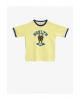 Erkek Çocuk Bisiklet Yaka Kisa Kollu Pamuklu T-Shirt