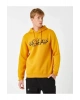 Baskılı Kapşonlu Sweatshirt Şardonlu