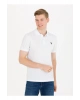 U.S.POLO Polo T-shirt, L, Beyaz